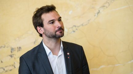 Ugo Bernalicis, le député La France insoumise du Nord, le 6 juin 2018. (AURELIEN MORISSARD / MAXPPP)