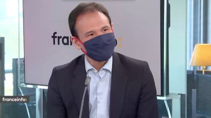 Cédric O, secrétaire d’État chargé de la Transition numérique et des communications électroniques, invité de franceinfo mardi 27 avril. (RADIO FRANCE)