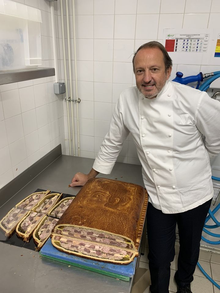 Gilles Vérot dans son atelier d'Ivry, près de Paris. (RF / BERNARD THOMASSON)