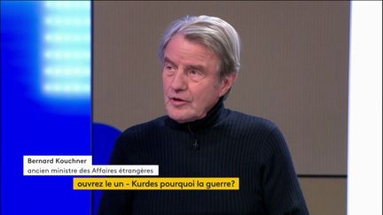 VIDEO. "Toujours la même mort des Kurdes, toujours nos alliés que l'on trahit", estime Bernard Kouchner