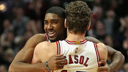 Le bonheur de Pau Gasol et E'Twaun Moore