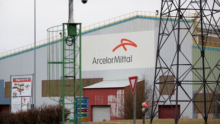 Le si&egrave;ge d'ArcellorMittal de Florange (Moselle) le 24 f&eacute;vrier 2012. (JB LE QUERE / MAXPPP)