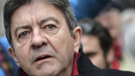 Jean-Luc M&eacute;lenchon, d&eacute;put&eacute; europ&eacute;en (Front de gauche), le 15 f&eacute;vrier 2015 &agrave; Paris. (LOIC VENANCE / AFP)