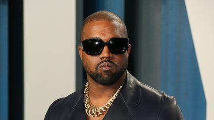 Le rappeur&nbsp;américain Kanye West à Beverly Hills (Californie, Etats-Unis) le 9 février 2020. (FPA / FULL PICTURE AGENCY/ AFP)