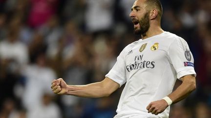 Buteur, le Français Karim Benzema peut exulter ! (JAVIER SORIANO / AFP)