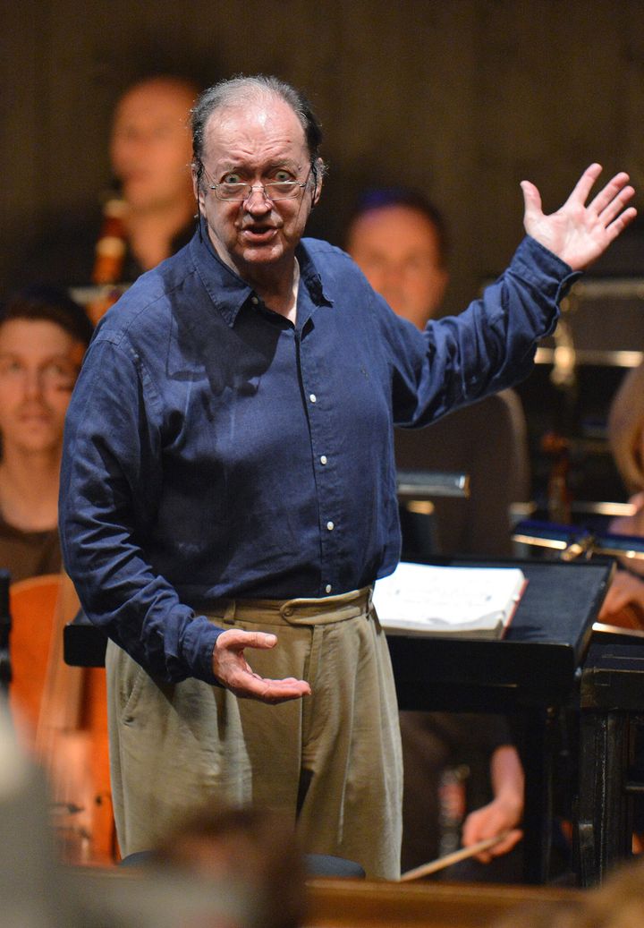 Nikolaus Harnoncourt à Salzburg en 2012
 (Ernst Wukits/AFP)