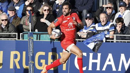 Yoann Huget (Stade toulousain) (ADRIAN DENNIS / AFP)