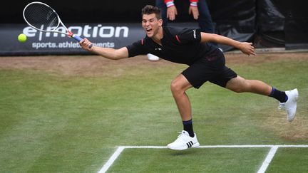 Dominic Thiem à Stuttgart.  (MARIJAN MURAT / DPA)