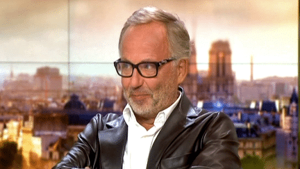 Fabrice Luchini sur le plateau de France 2 vient présenter "Gemma Bovery", le dernier film d'Anne Fontaine
 (France 2 / Culturebox)