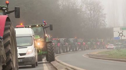 Crise agricole : les agriculteurs sur le chemin de la maison (France 2)