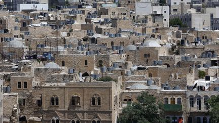 Hébron : vue de la vieille ville (29 juin 2017)
 (Hazem Bader / AFP)