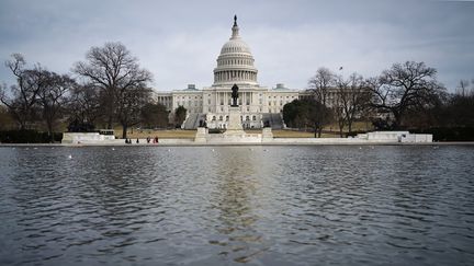 Le Capitole à Washington (Etats-Unis), le 22 janvier 2018. (MANDEL NGAN / AFP)