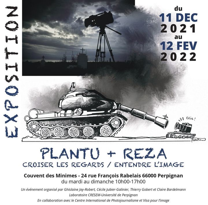 Exposition Reza + Plantu à Perpignan (Couvent des Minimes)