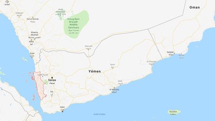 Au moins 22 enfants et quatre femmes ont été tués au Yémen, jeudi 23 août, lors d'une frappe de la coalition dirigée par l'Arabie saoudite dans l'ouest du pays. (GOOGLEMAPS)