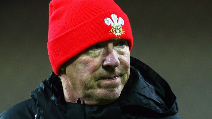 Sir Alex Ferguson avant un quart de finale de Ligue des champions en 2007, &agrave; Kiev (Ukraine). (CLIVE ROSE / GETTY IMAGES EUROPE)