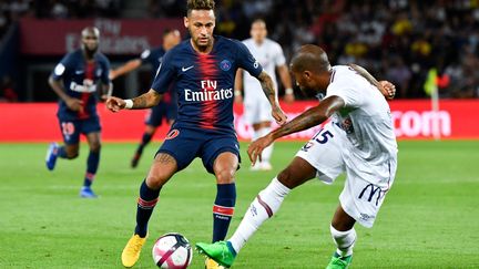 Le PSG de Neymar se rend sur la pelouse de Guingamp pour la 2e journée de Ligue 1. (GERARD JULIEN / AFP)