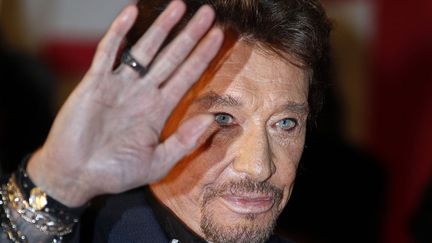 Le bonus de la semaine: Johnny vous fait coucou. COU-COU JOHNNY! (ERIC GAILLARD / REUTERS)