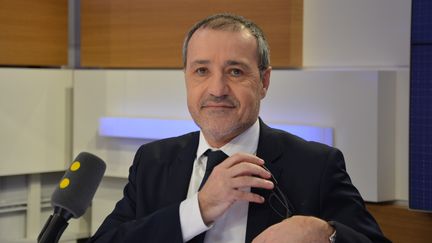 Jean-Guy Talamoni, président de l'Assemblée de Corse. (JEAN-CHRISTOPHE BOURDILLAT / RADIO FRANCE)