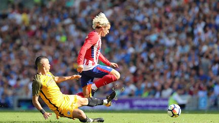 Antoine Griezmann, attaquant français de l'Atletico Madrid.  (BENNETT DEAN / PRO SPORTS IMAGES LTD)