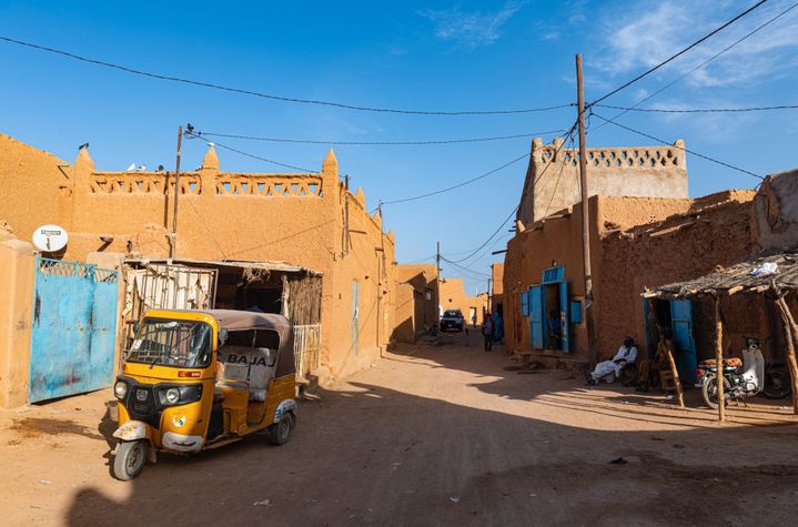 Le centre historique d'Agadez (Niger), le 26 novembre 2020.&nbsp; (MICHAEL RUNKEL / ROBERT HARDING RF / ROBERTHARDING VIA AFP)