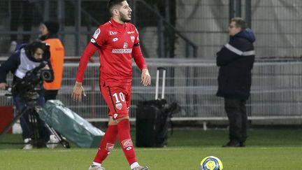 Yassine Benzia sous le maillot de Dijon (NICOLAS GOISQUE / MAXPPP)