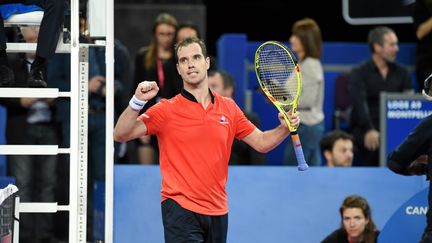 Richard Gasquet triomphe à Montpellier (SYLVIE CAMBON / MAXPPP)