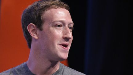 Mark Zuckerberg, lors d'une conférence à Palo Alto (Californie), le 24 juin 2016.&nbsp; (MANDEL NGAN / AFP)