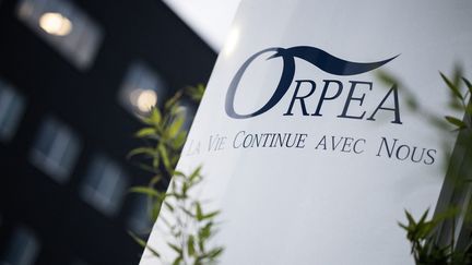 Un résidence Orpea à Rezé (Loire-Atlantique), le 10 février 2022. (LOIC VENANCE / AFP)