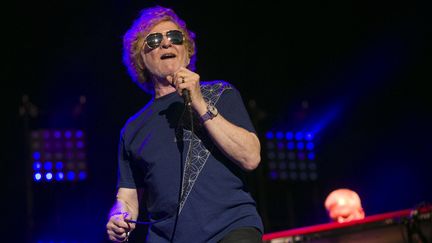 Mick Hucknall et Simply Red sur scène à Malaga (Espagne) le 5 juin 2022 (ALVARO CABRERA / EFE)