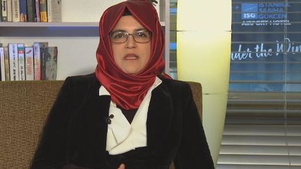 La fiancée de Jamal Khashoggi s'exprime sur France 24, 6 mois après le meurtre du journaliste saoudien.&nbsp; (France 24)