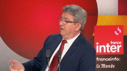 Jean-Luc Mélenchon le 9 mai 2022. (FRANCEINFO)