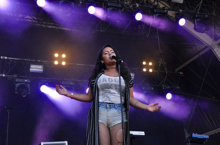 Bibi Bourelly à Rock en Seine
 (Olivier Flandin / Culturebox)