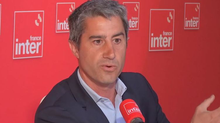 François Ruffin, deputy La Franc einsoumise, was the guest of France Inter on June 8, 2023. (FRANCE INTER / RADIO FRANCE)