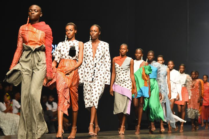 Fruche à la Lagos Fashion Week, octobre 2018
 (PIUS UTOMI EKPEI / AFP)