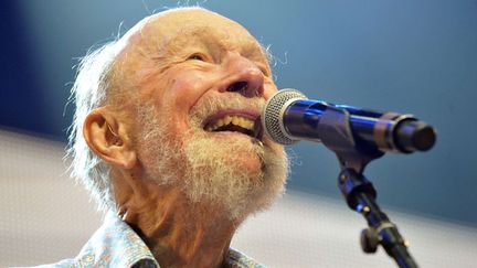 Pete Seeger en 2013
 (HANS PENNINK/AP/SIPA)