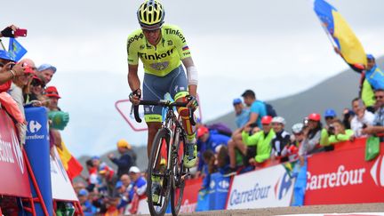 Alberto Contador souffre sur le parcours très difficile de la Vuelta 2016 (DE WAELE TIM / TDWSPORT SARL)