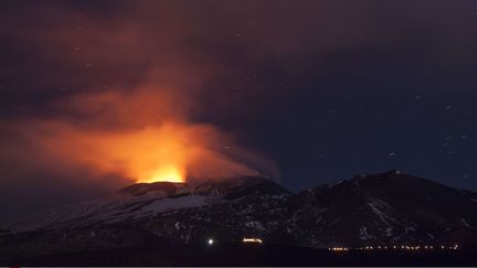 Sicile : l'Etna de nouveau en éruption