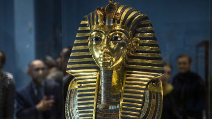 Masque de Toutankhamon, Musée du Caire, 2017
 (MOHAMED EL-SHAHED / AFP)