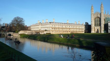 Une vue du Trinity College, à l'université de Cambridge (Royaume-Uni). Photo d'illustration (AUDE VANLATHEM / MAXPPP)