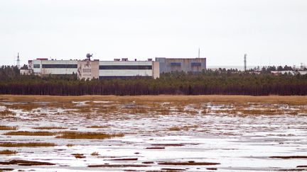 La base militaire de Nionoksa, dans la région d'Arkhangelsk&nbsp;(Russie), le 9 novembre 2011.&nbsp; (AFP)
