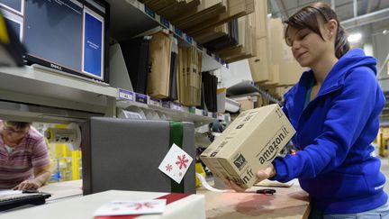 Centre de livraison Amazon en Allemagne en novembre 2014.
 (HENDRIK SCHMIDT / DPA / dpa Picture-Alliance)