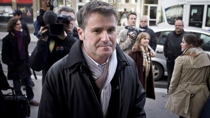 L'agriculteur Paul Fran&ccedil;ois &agrave; son arriv&eacute;e au tribunal de grande instance de Lyon (Rh&ocirc;ne), le 12 d&eacute;cembre 2011. (JEAN-PHILIPPE KSIAZEK / AFP)