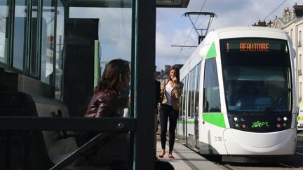 Photo d'illustration du&nbsp;tramway de Nantes.&nbsp; (MAXPPP)