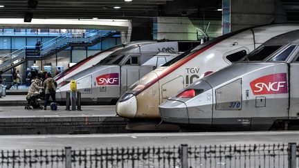 La circulation des TGV sera "normale", le 10 novembre 2022, annonce la direction alors que la CGT a appelé à une nouvelle journée de grève interprofessionnelle. (STEPHANE DE SAKUTIN / AFP)