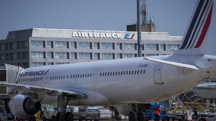 Le siège d'Air&nbsp;France à Roissy (Val-d'Oise). (JOEL SAGET / AFP)