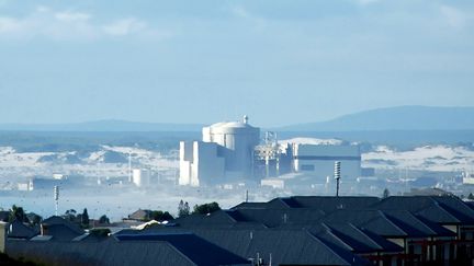 Une vue générale de la centrale nucléaire de Koeberg, en Afrique du Sud. C'est le seul pays africain à en disposer sur le continent. (STRINGER / AFP)