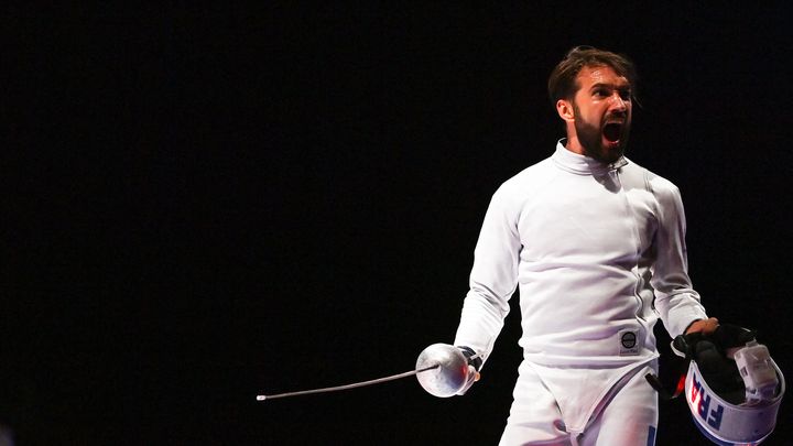 L'épéiste français Romain Cannone (MOHD RASFAN / AFP)