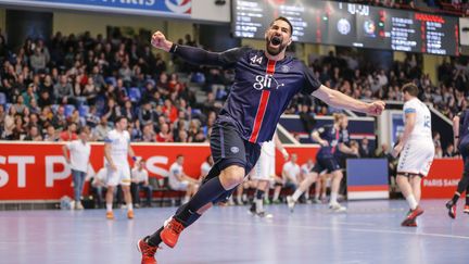 Nikola Karabatic, tout heureux (STEPHANE ALLAMAN / STEPHANE ALLAMAN)