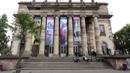 L'Opéra National du Rhin est un bâtiment du XIXe siècle situé dans le centre-ville de Strasbourg. (KLAUS NOWOTTNICK / DPA)