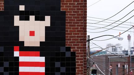 Invader interpellé à New York a été relâché
 (JEWEL SAMAD / AFP)